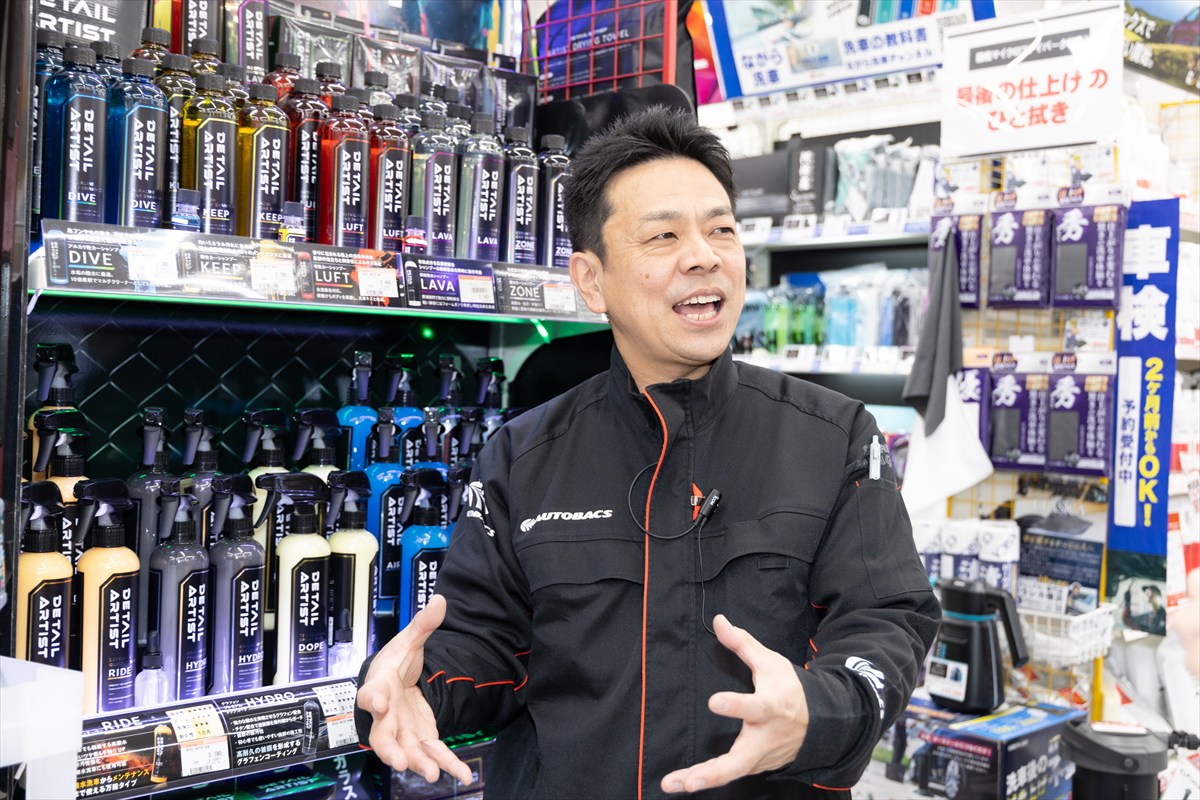 ▲上々の「ディティールアーティスト」シリーズは香りもよく、目的や用途に応じて商品を選べるそう